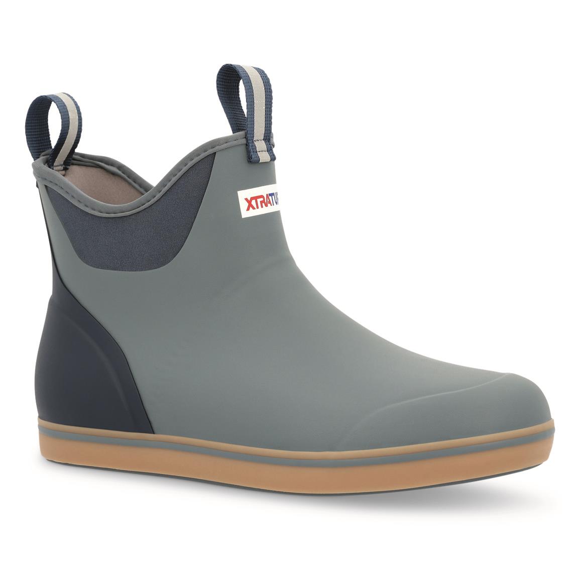 XTRATUF Men's Ankle Deck Rubber Boots Best boat shoes 2024